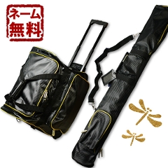 ●【冠】ウイニングキャリーバッグ(キャスター式)防具袋＆竹刀袋セット
