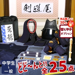 剣道防具入門セット「蒼龍」JFPスタンダード